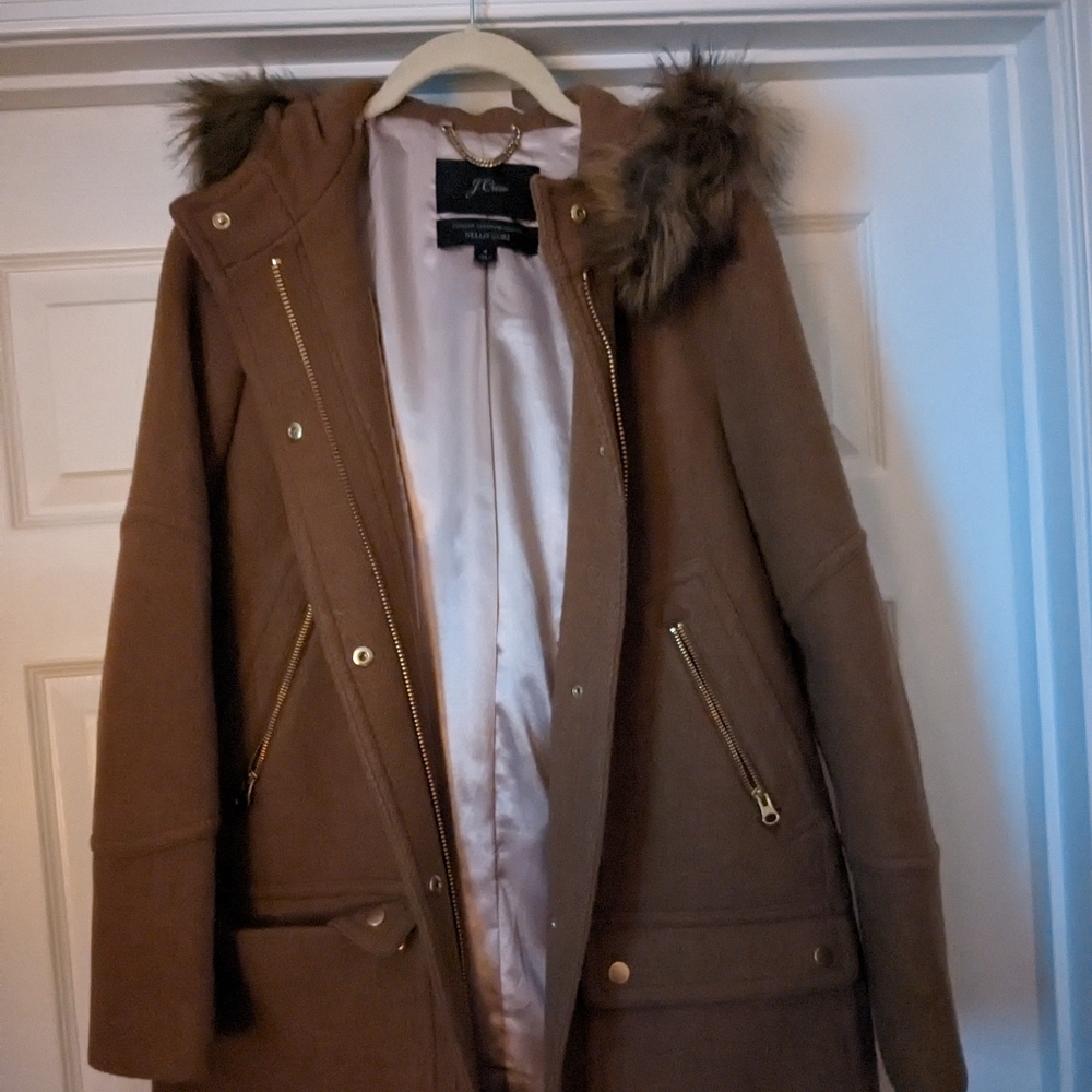 JCrew Chateau Parka in Stadium Cloth Wool